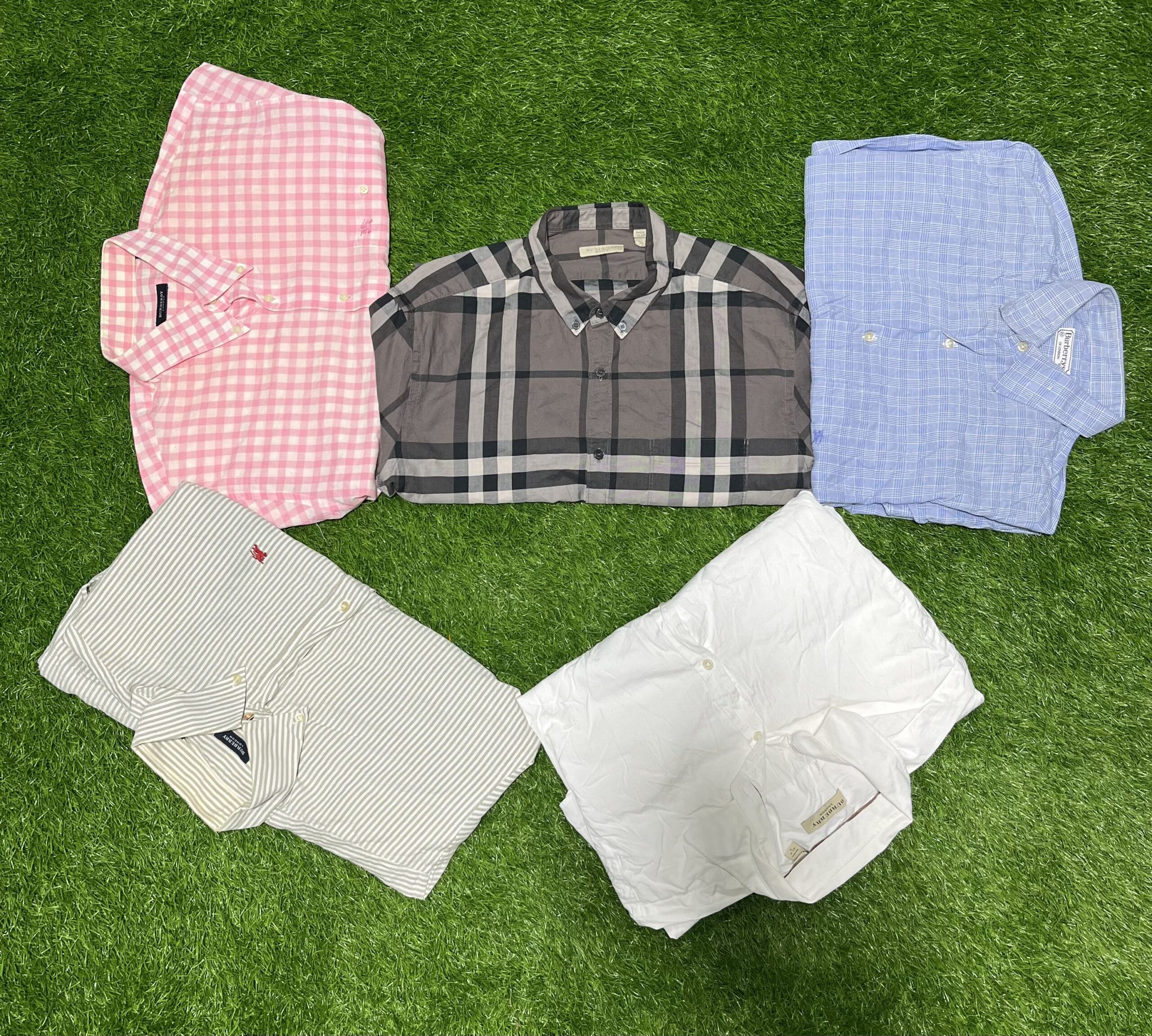 Burberry Cotton Shirt 11 PCS Image W1