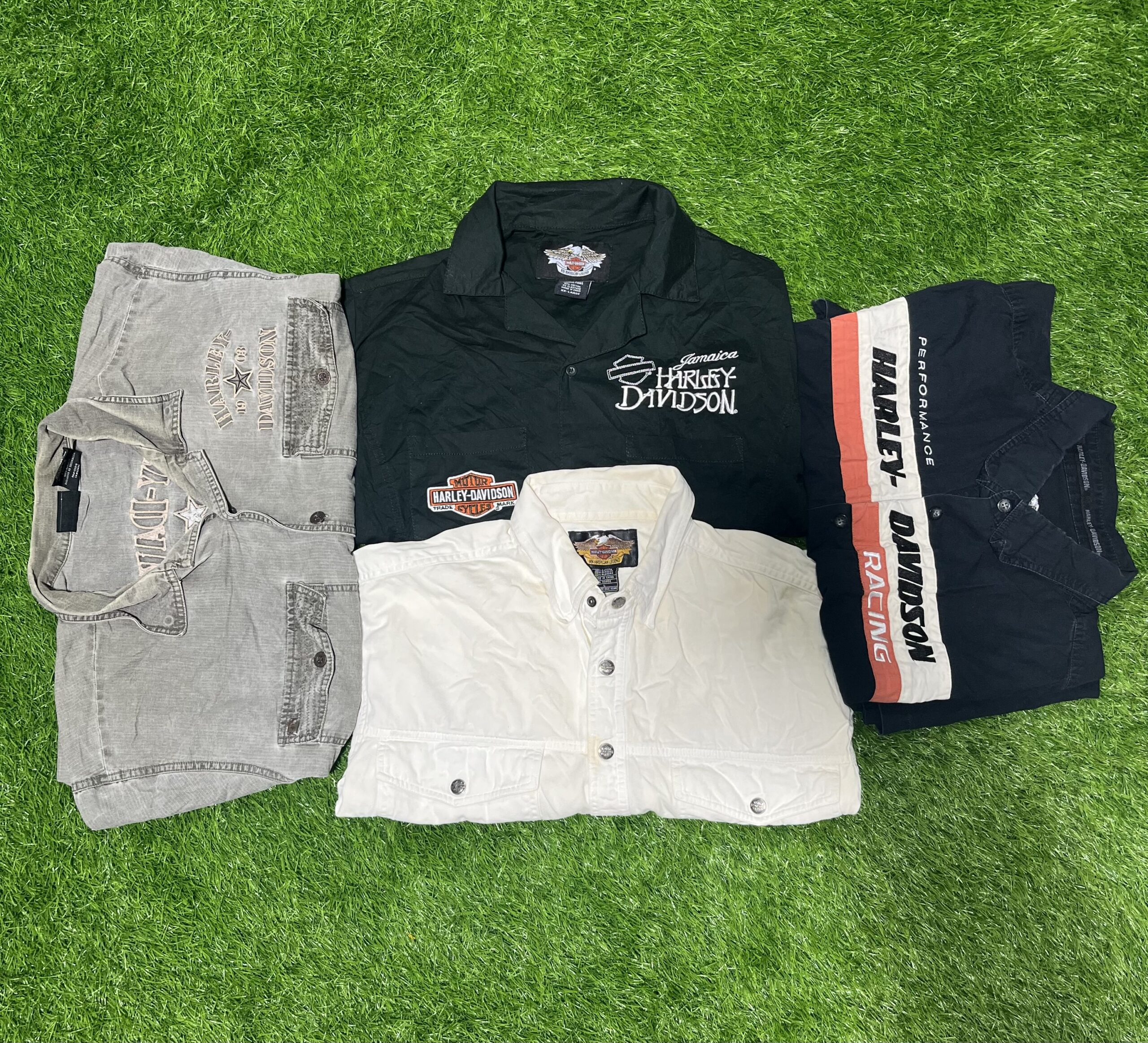 Harley Davidson Cotton Shirt 9 PCS Image W1